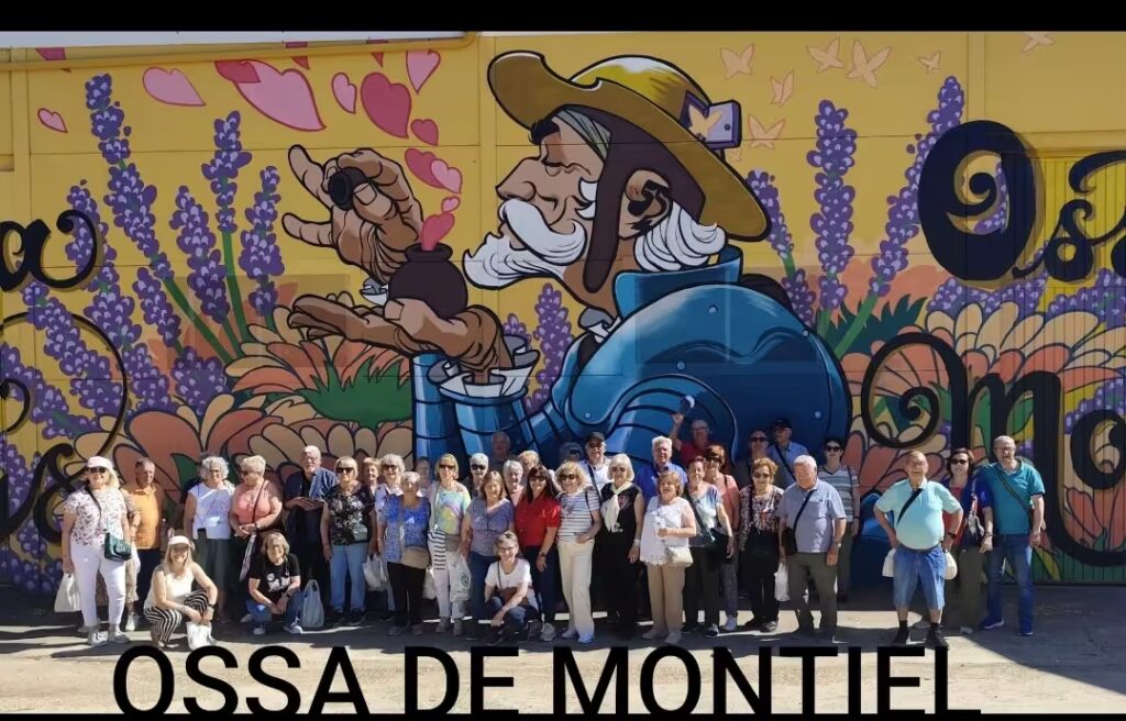 grupo de jubilados en ossa de montiel
