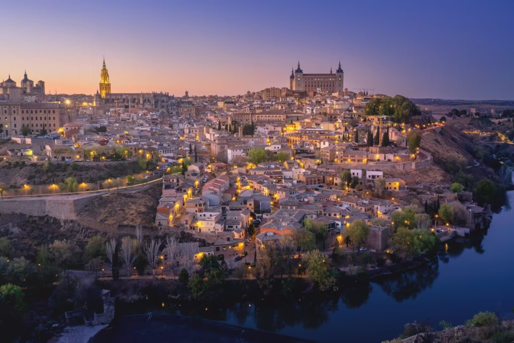 sky line de toledo en un viaje organizado por viajes claira